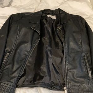 Leather jacket